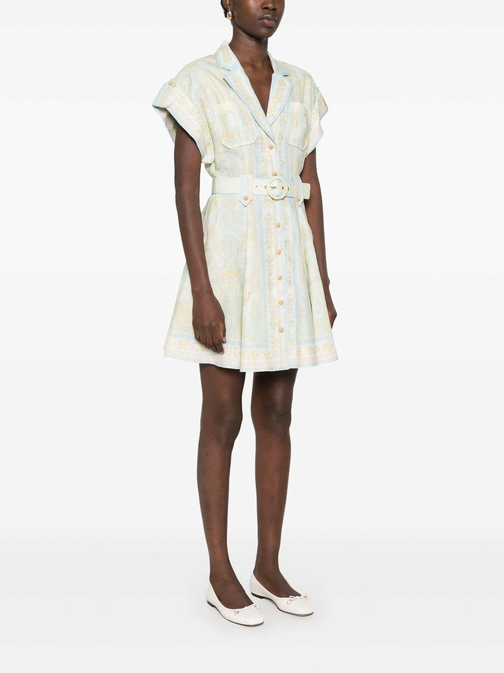 Acacia Mini Shirt Dress