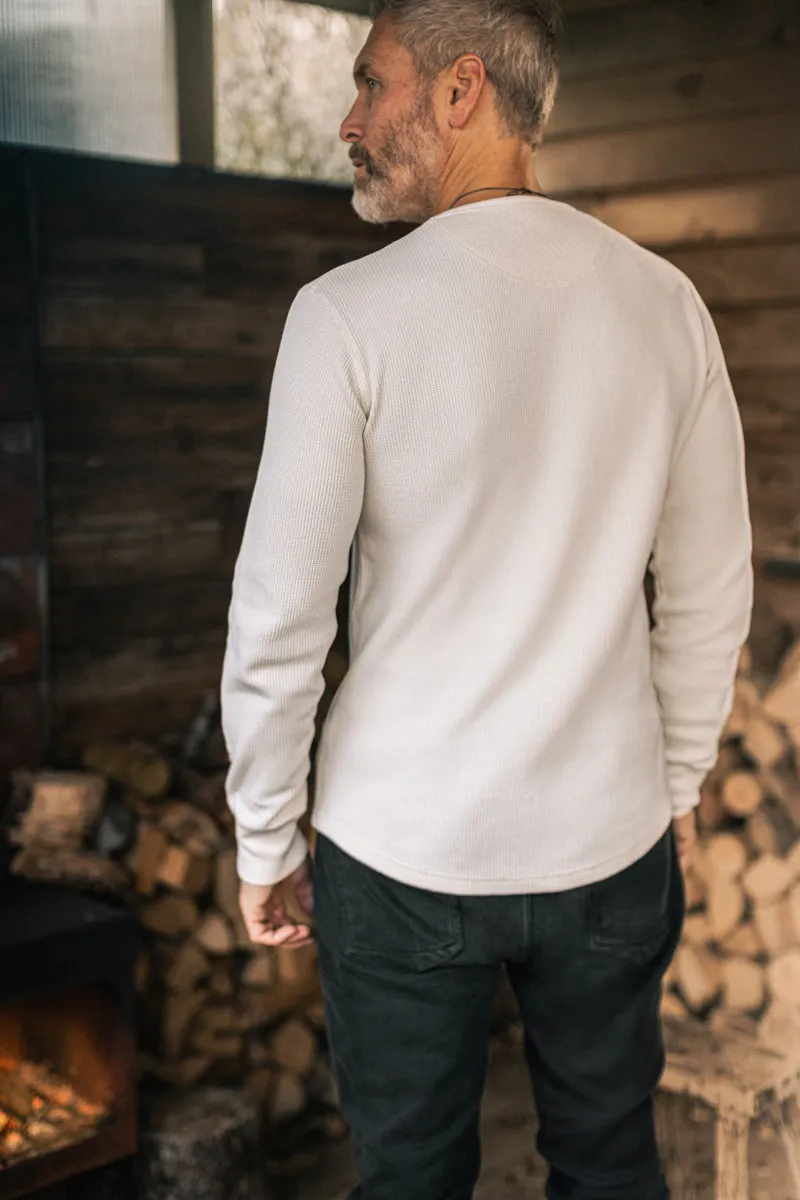 &SONS Base Waffle Crew Neck Raw