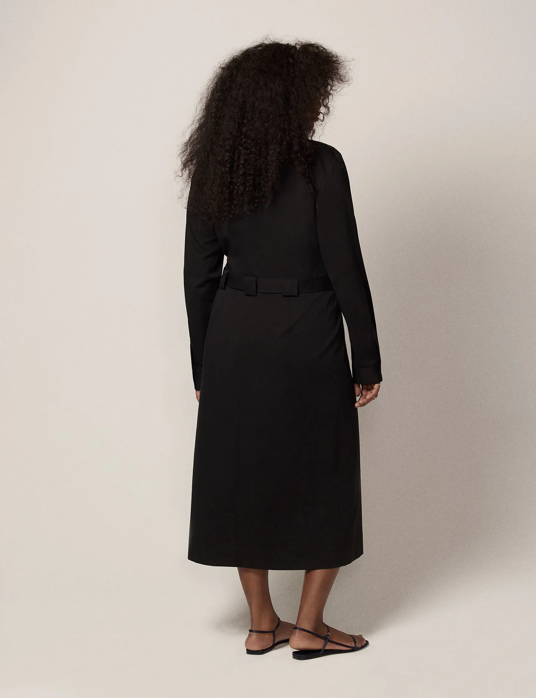 Belted Utility Dress