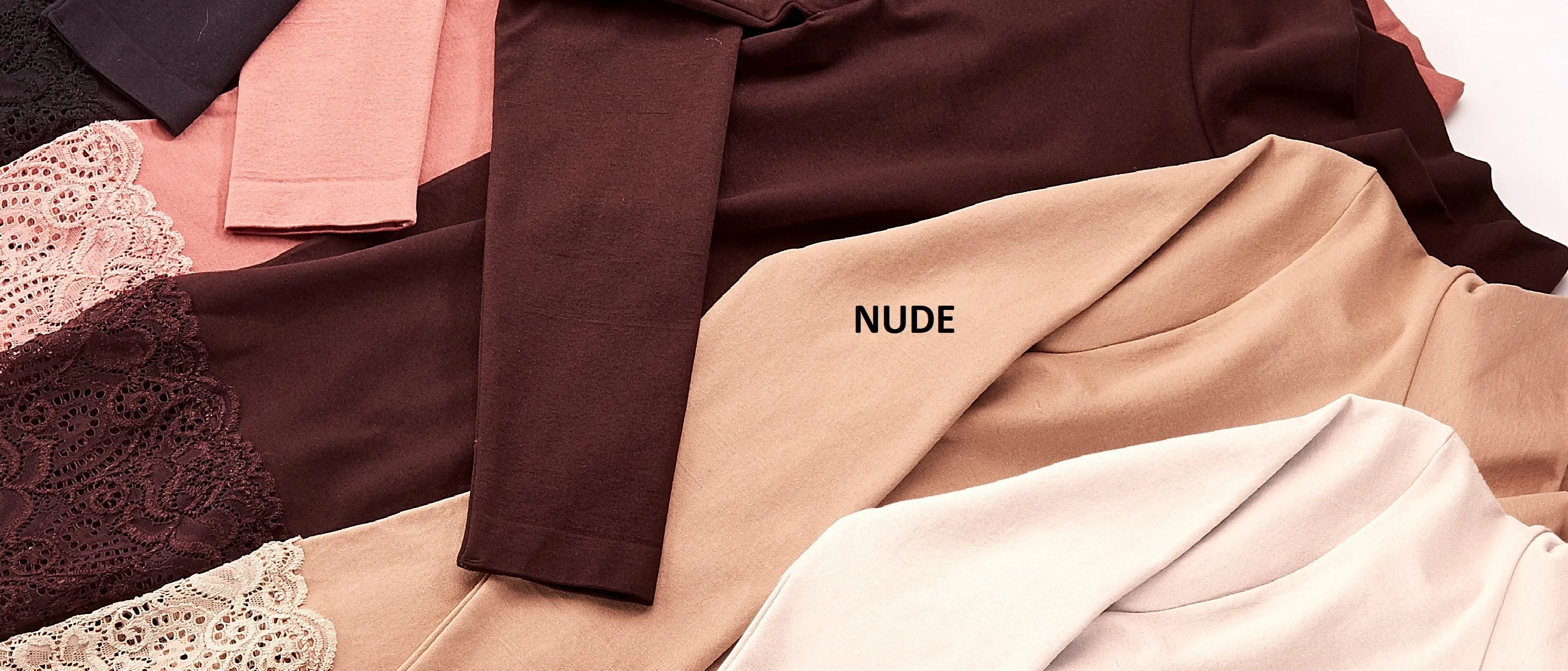 Charlie Paige brand Nylon/Spandex Mock Turtleneck Layering Top