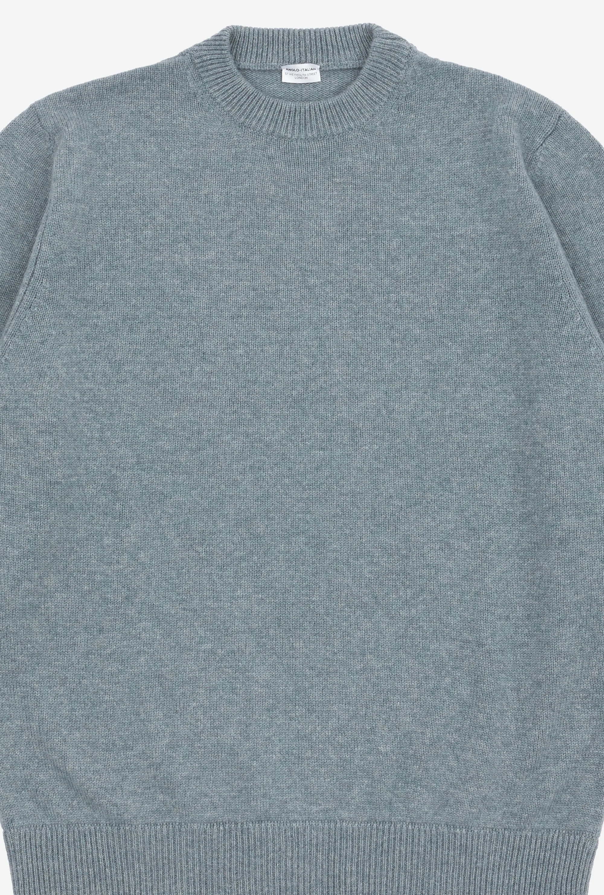 Crewneck Cashmere Teal