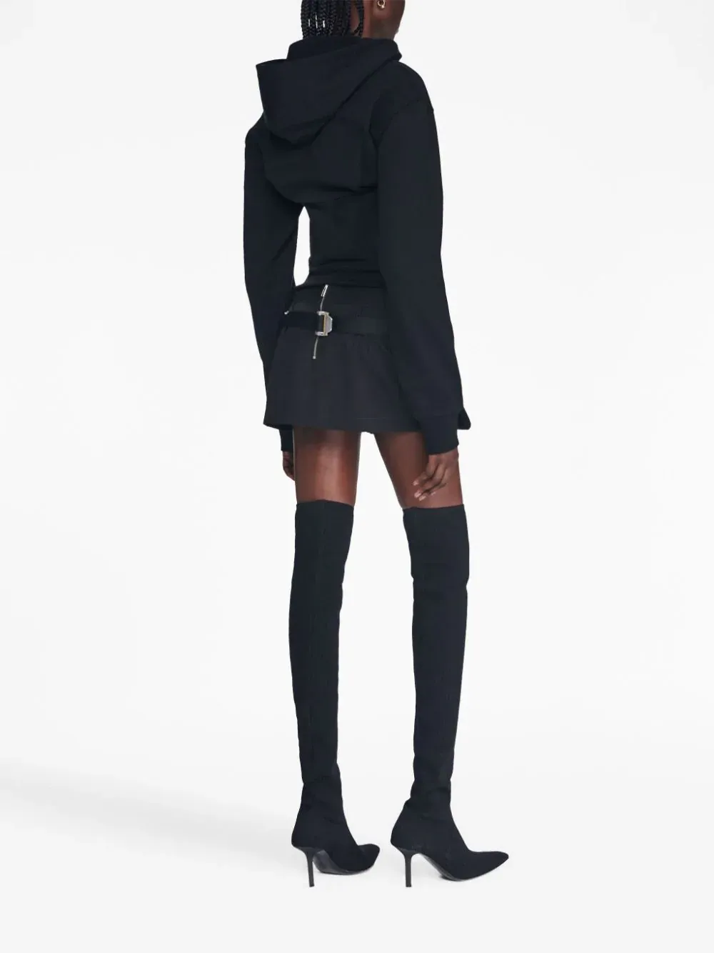 Layered Corset Hoodie
