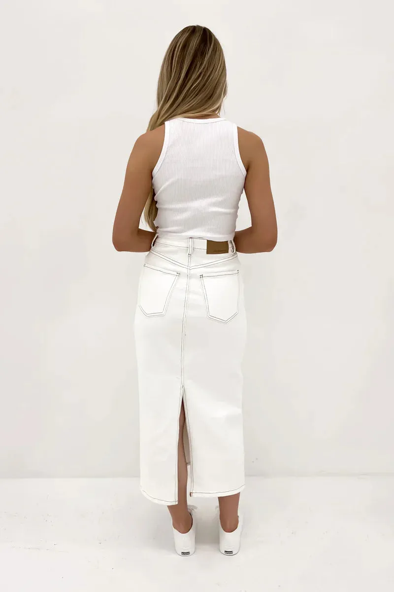 RAY COMFORT MAXI SKIRT