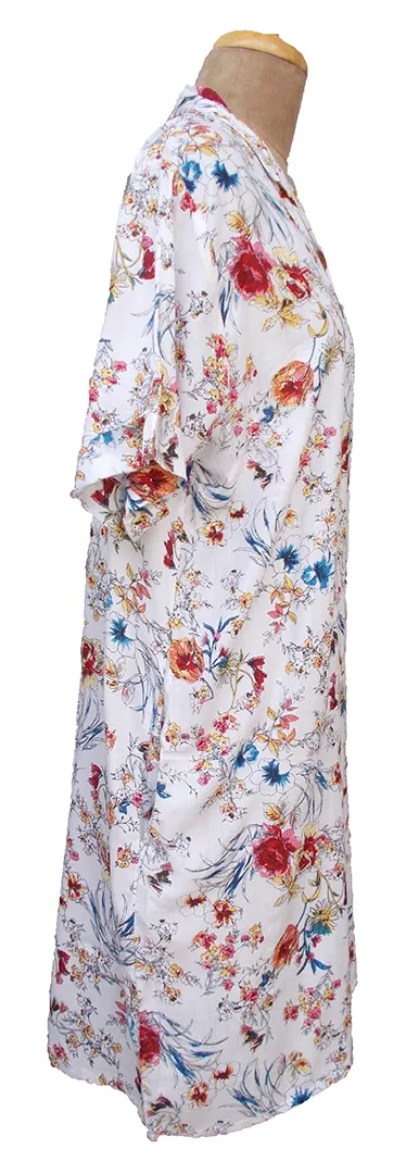 Viscose Shirt Dress Size 12-30 SD3