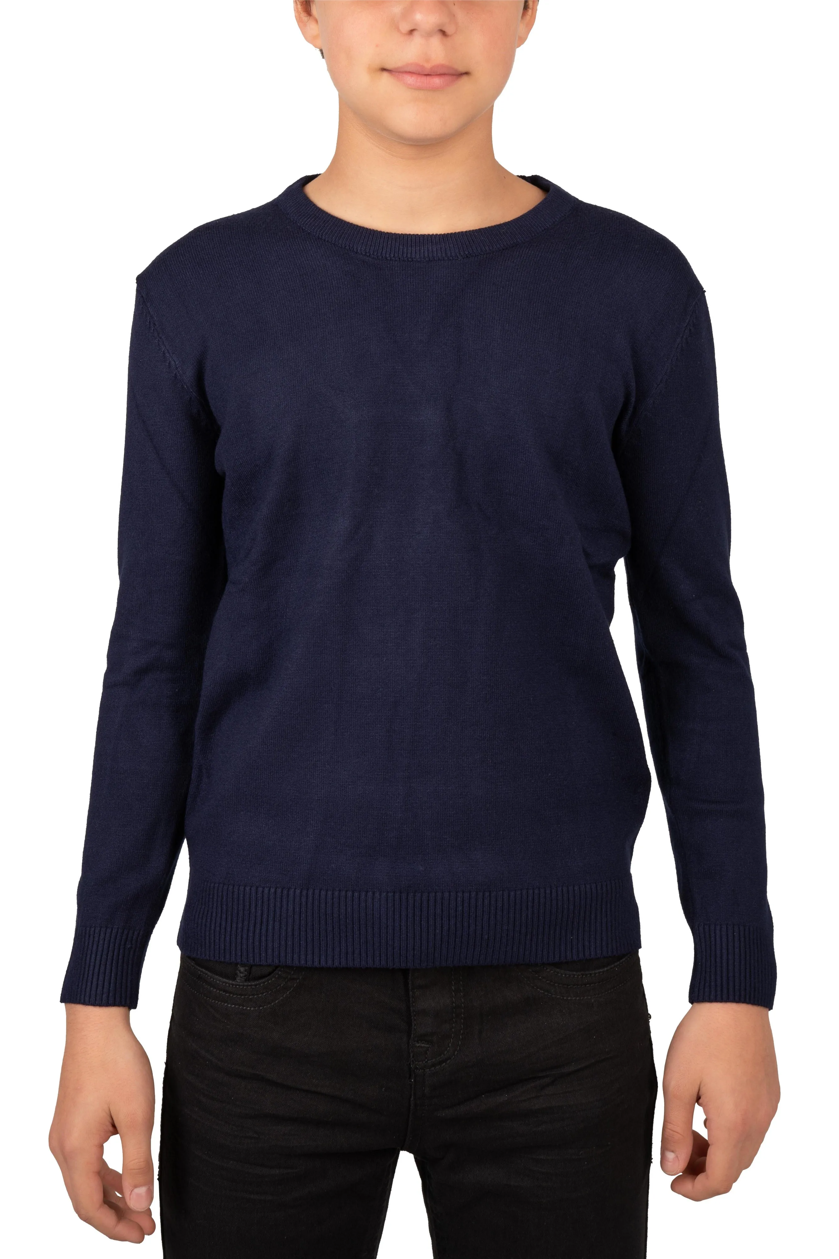 X RAY Big Boys and Kids Soft Slim Fit Middleweight Pullover Sweaters Basic Crewneck Sweater